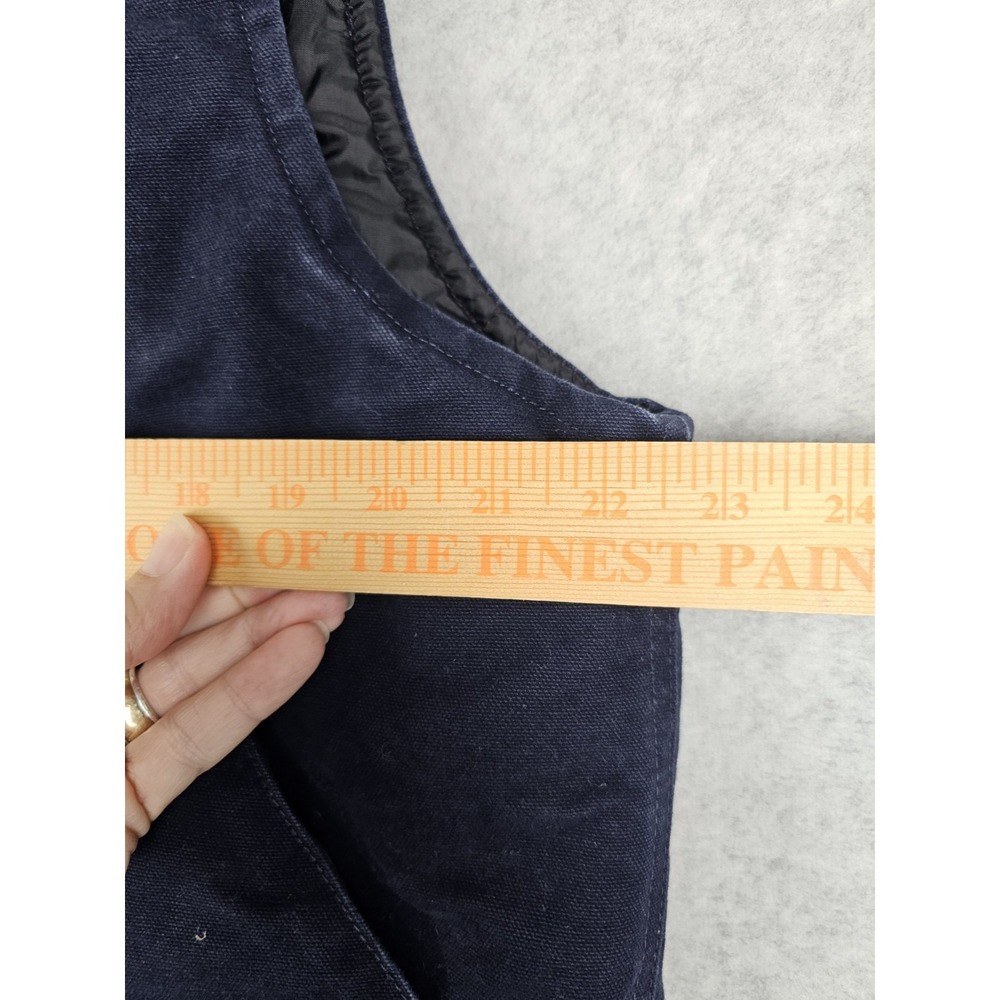 Vintage Carhartt Quilt-Lined Artic Vest "Midnight Blue" V02 MDT Mens LG USA Made - Picture 6 of 16